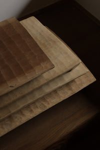 Pirka｜CUTTING BOARD & LOW STOOL