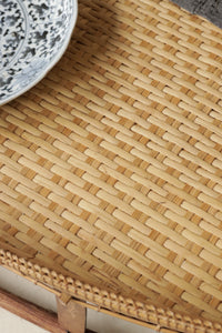 Katu BAMBOO OVAL TABLE｜PLAIN｜97 × 46.5 cm