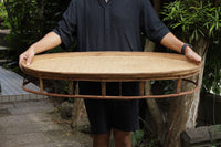 Katu BAMBOO OVAL TABLE｜PLAIN｜97 × 46.5 cm