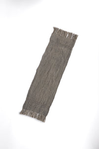 먹 Meok ink-dyed Allo placemat 13 × 55 cm