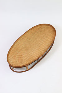 Katu BAMBOO OVAL TABLE｜PLAIN｜97 × 46.5 cm