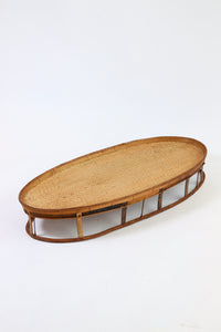 Katu BAMBOO OVAL TABLE｜PLAIN｜97 × 46.5 cm