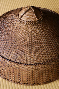 Katu CARRYING BASKET｜EXTRA LARGE WITH LID｜MEDIUM DARK