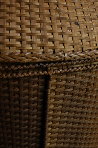 Katu CARRYING BASKET｜EXTRA LARGE WITH LID｜MEDIUM DARK