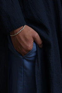 TRADITIONAL SILVER TWIST BANGLE｜SOFT / TIGHT TWIST
