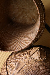 Katu CARRYING BASKET｜EXTRA LARGE WITH LID｜MEDIUM DARK