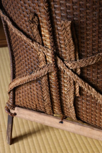 Katu CARRYING BASKET｜EXTRA LARGE WITH LID｜MEDIUM DARK